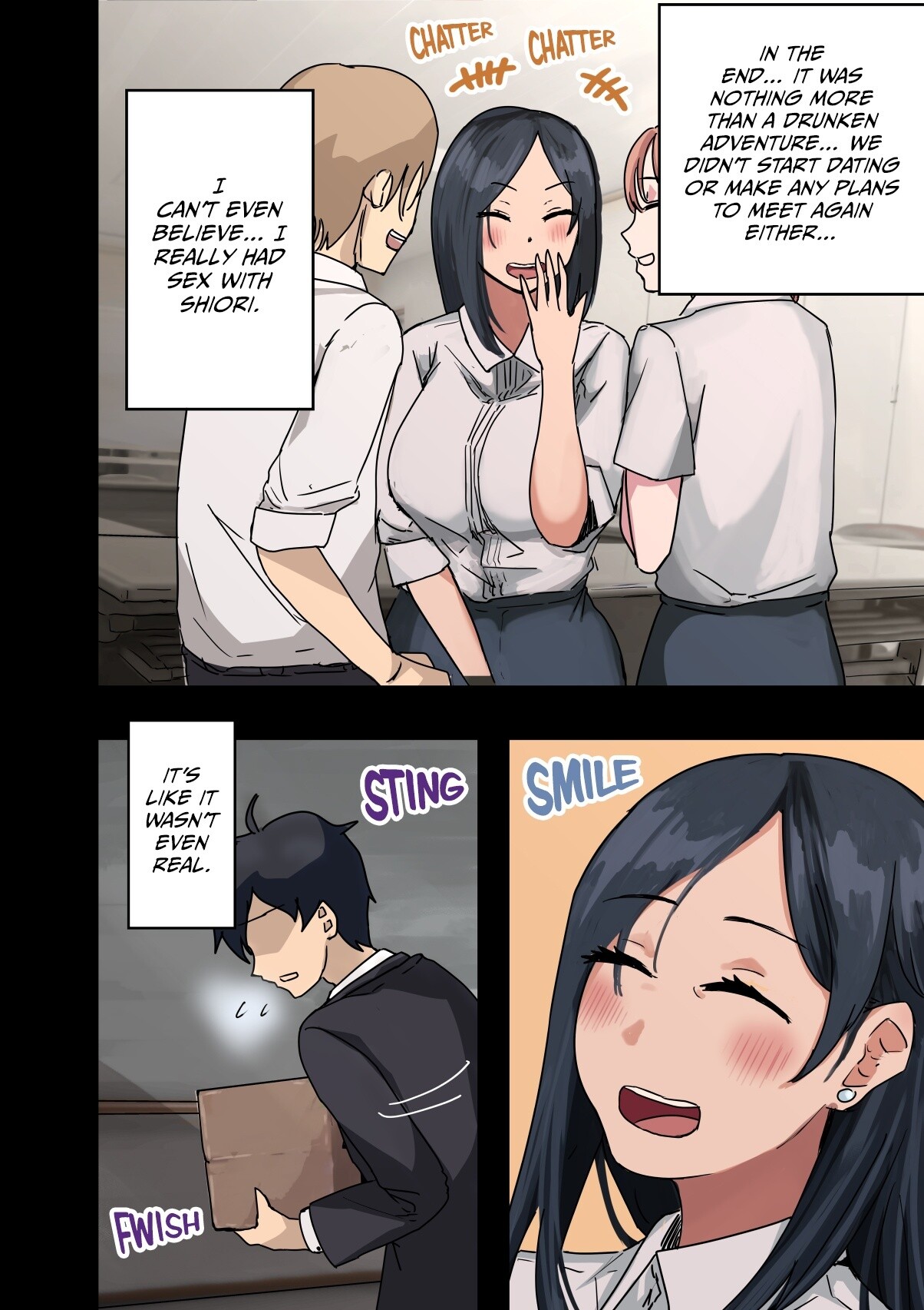 Hentai Manga Comic-How I Got Lucky and Banged the Company's Madonna-Read-91